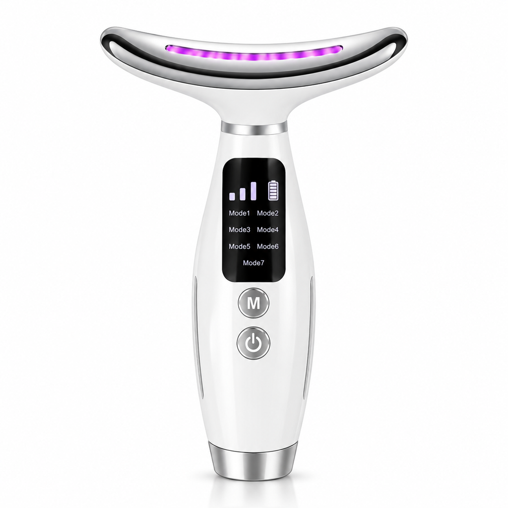 7-Mode LED Face & Neck Beauty Device