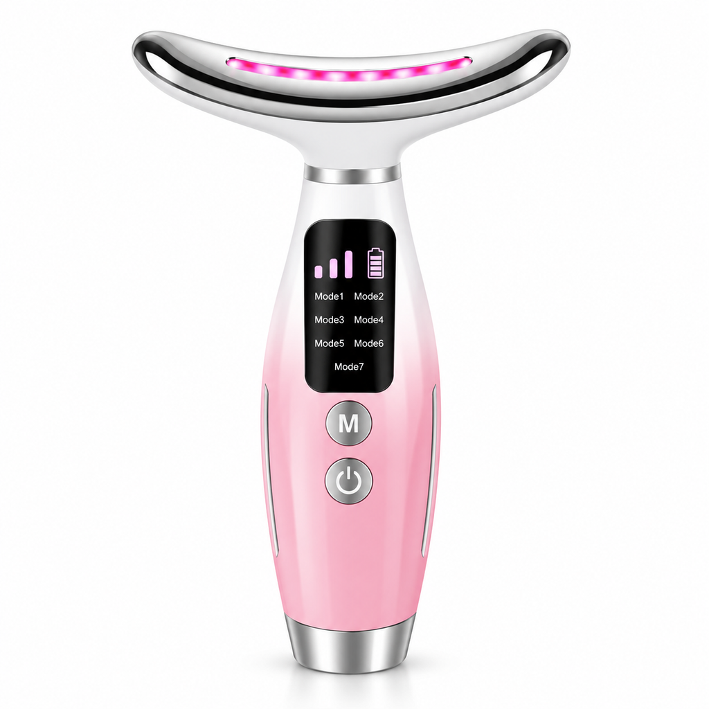 7-Mode LED Face & Neck Beauty Device