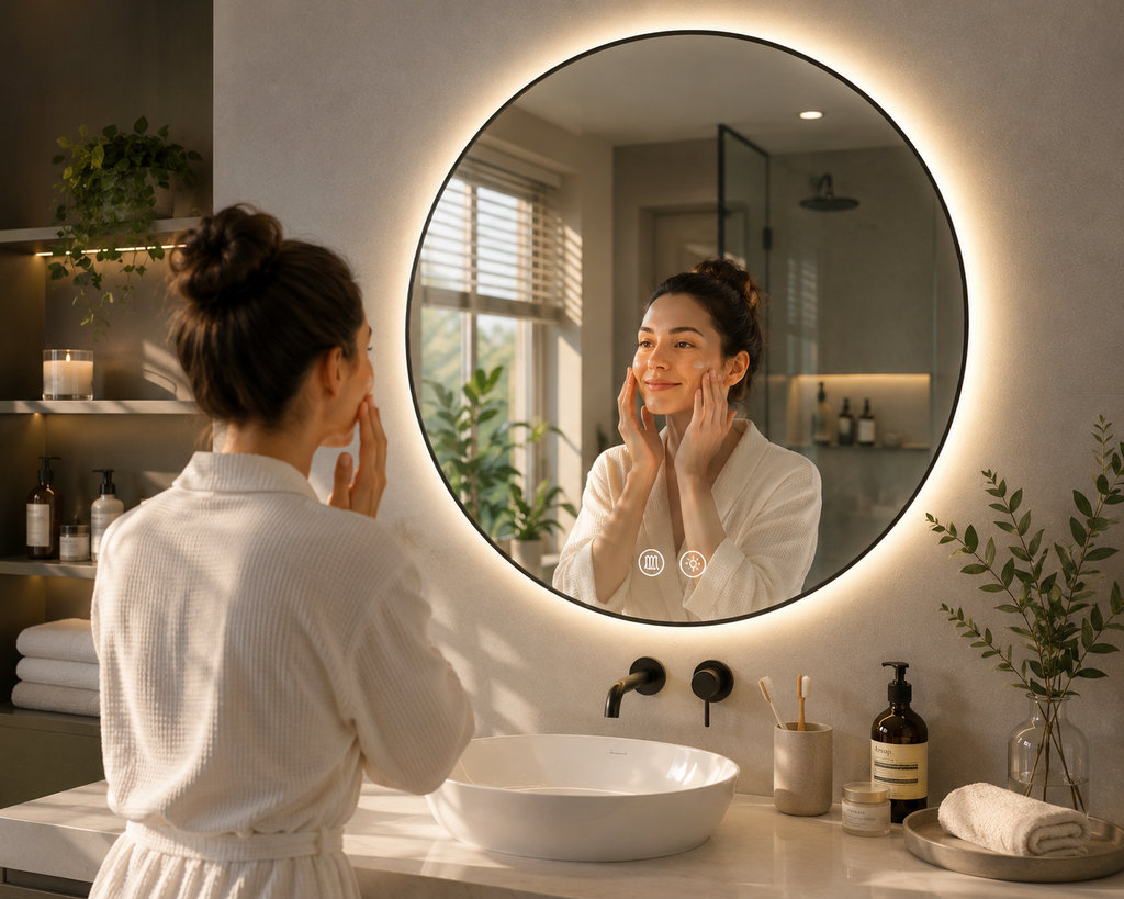 Smart LED Bathroom Mirror