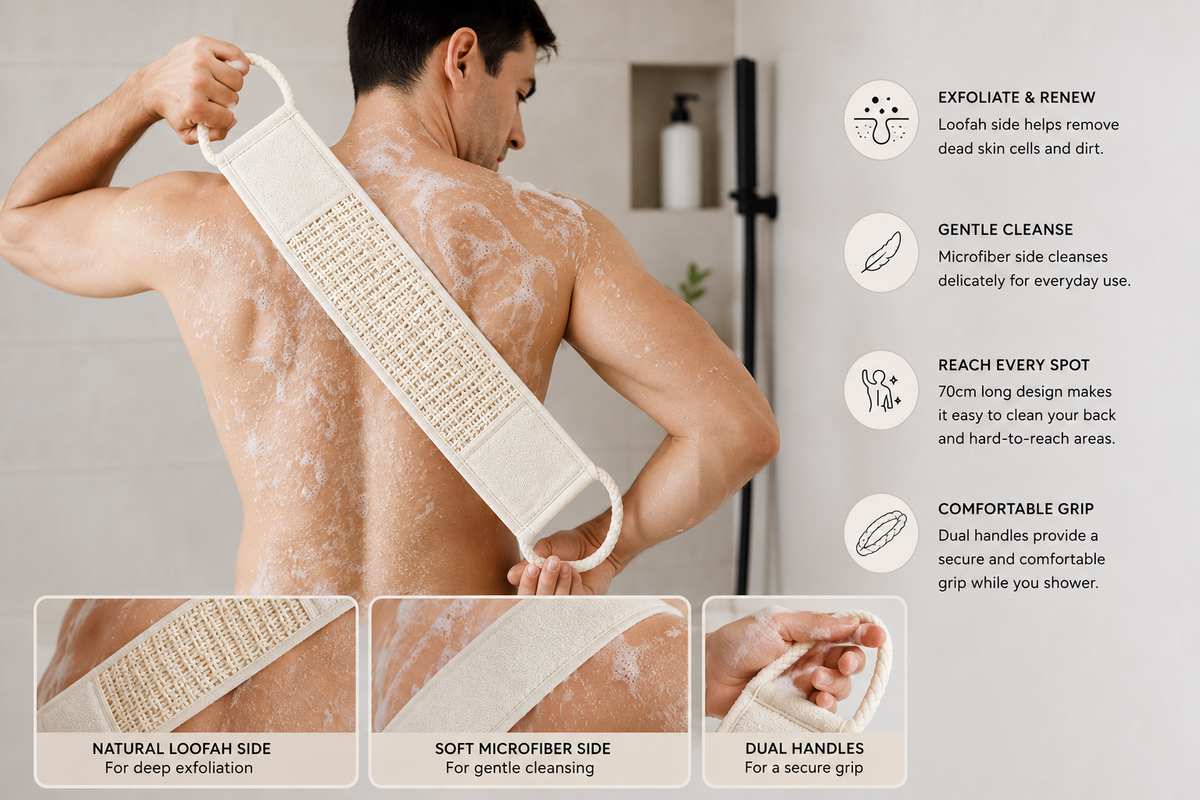 Exfoliating Back Scrubber