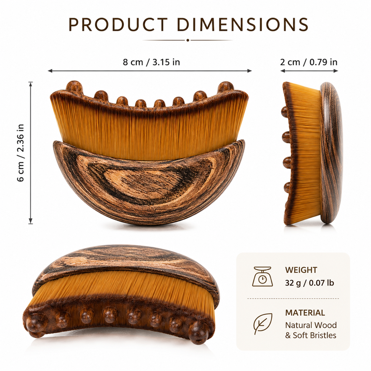 Wooden Facial Mass