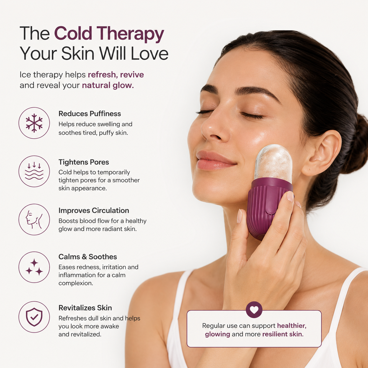 Sculpt & Glow Facial Ice Mold