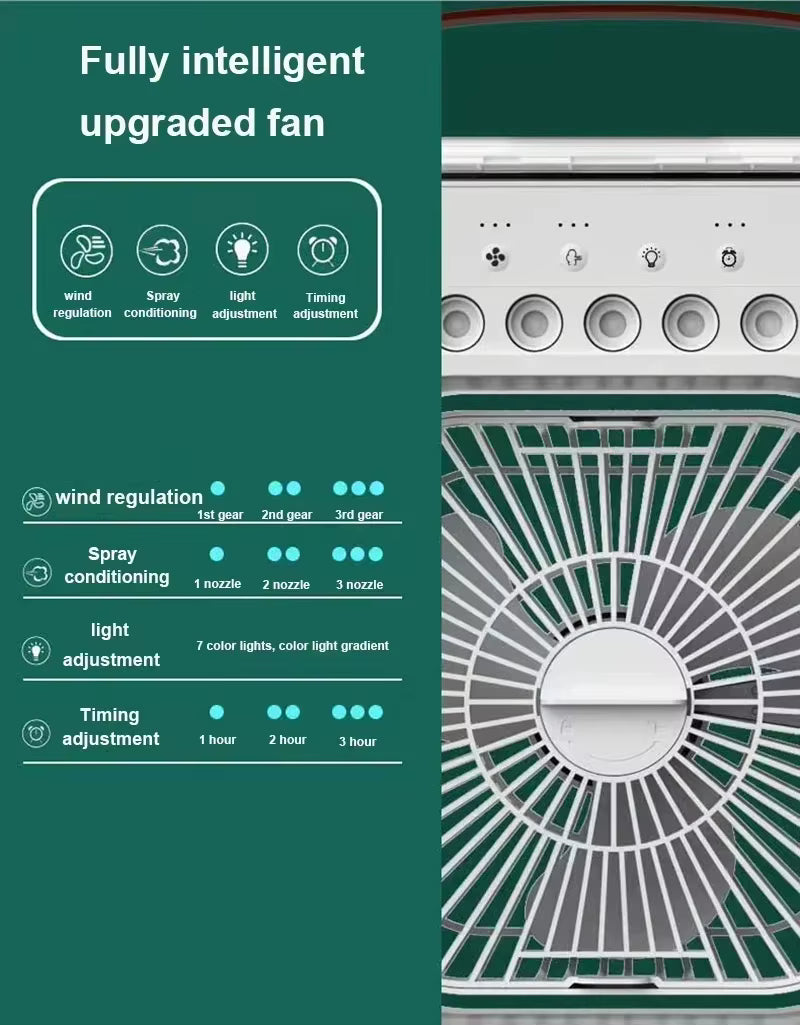 ArcticMist Pro | 3-in-1 Personal Air Cooler & Ultrasonic Humidifier