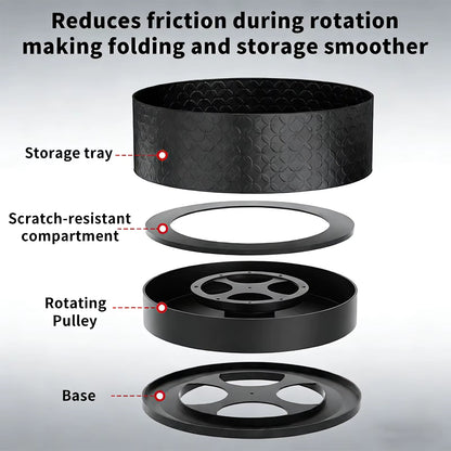 2-Tier 360° Rotating Spice Rack