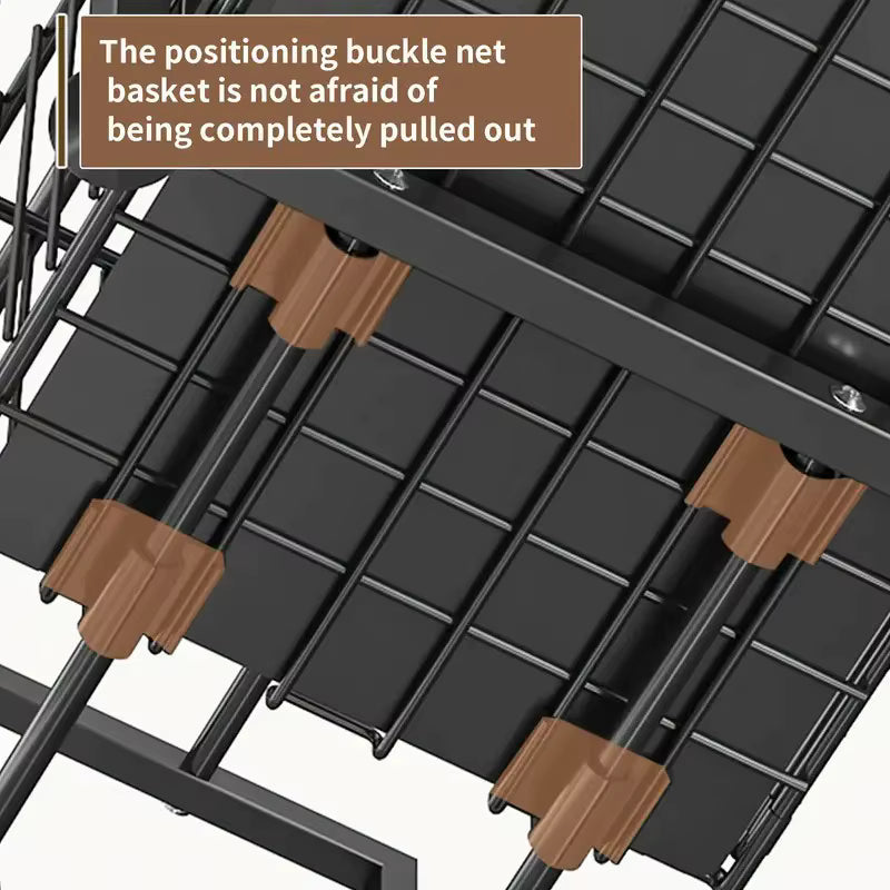 2-Tier Slide-Out Cabinet Organizer