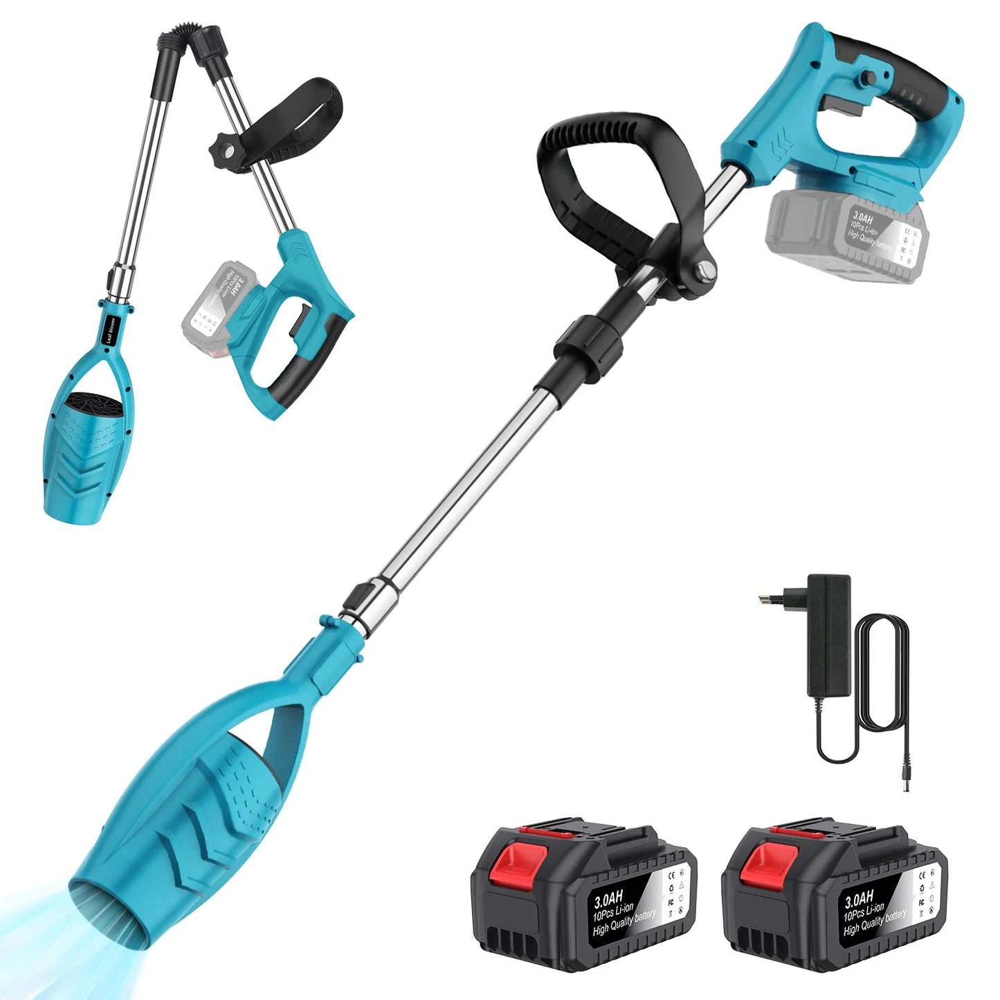 2-in-1 Cordless Leaf Blower & High-Pressure Air Duster